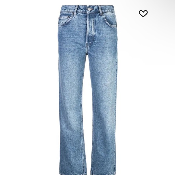 Reformation Cynthia high rise straight let jeans 24 - Picture 5 of 10